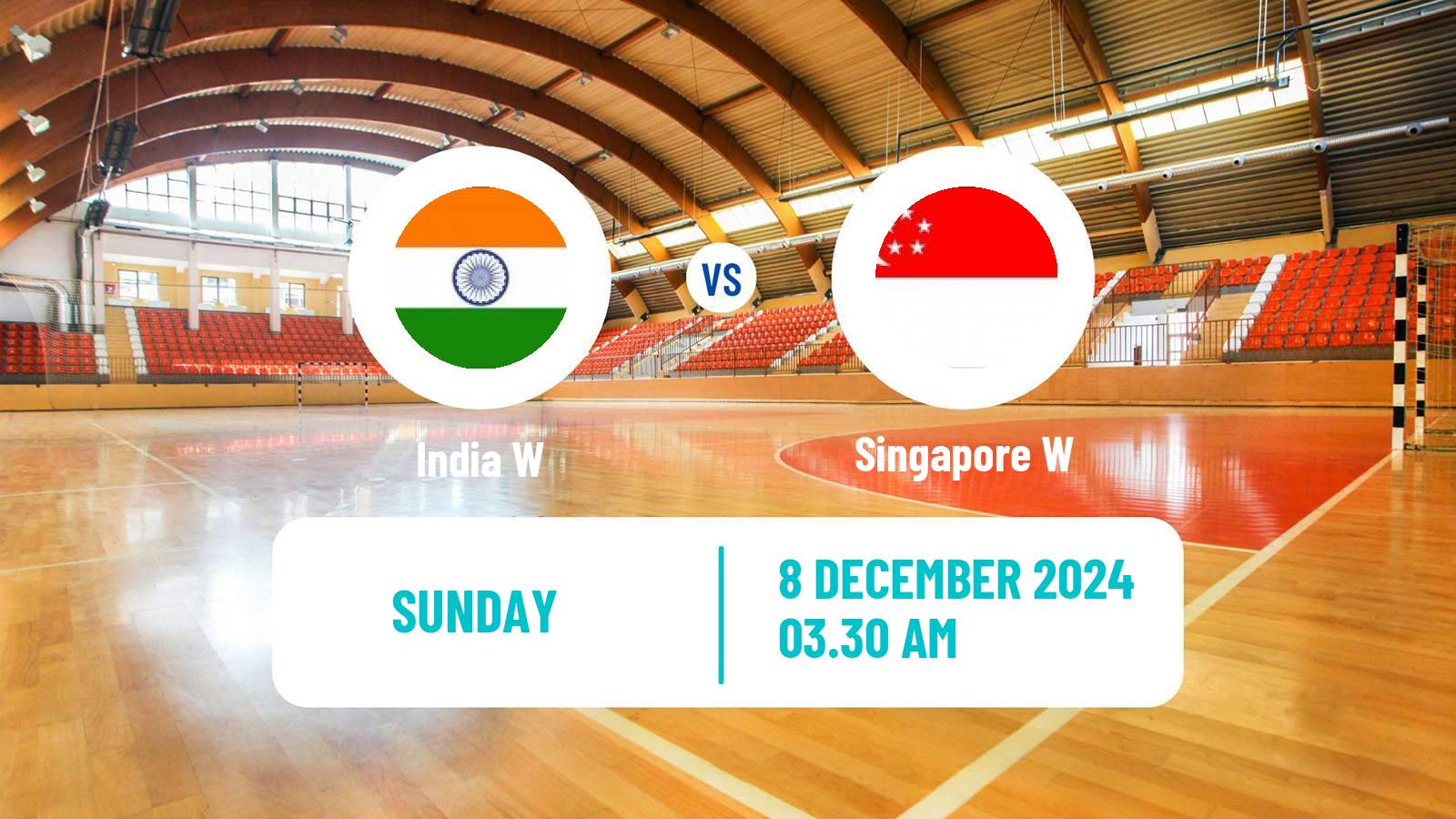 Handball Asian Championship Handball Women India W - Singapore W