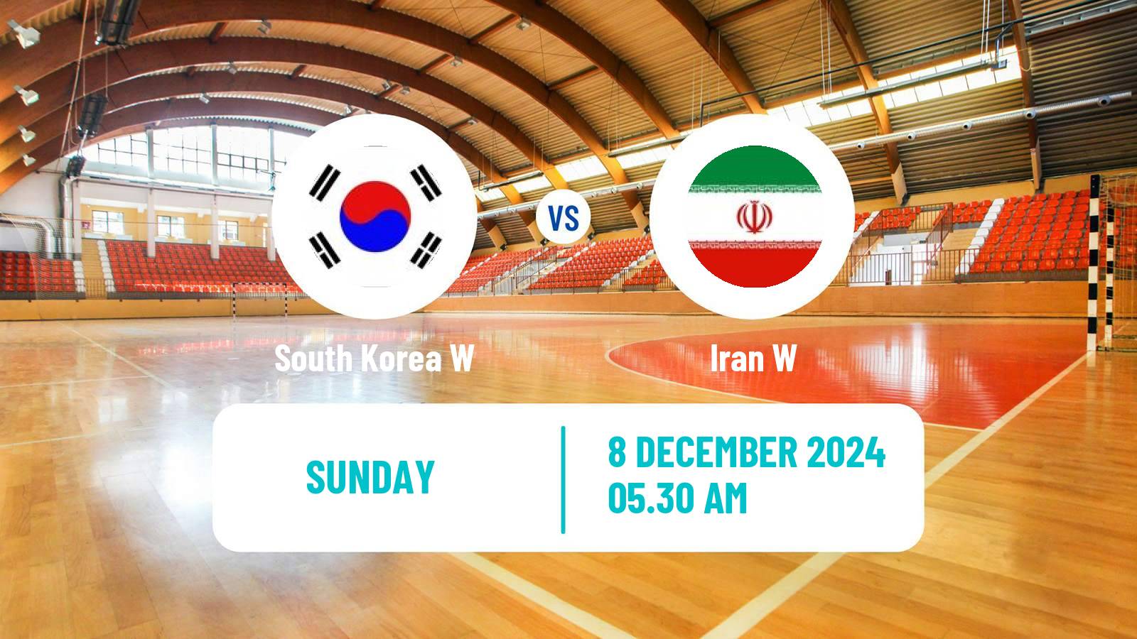 Handball Asian Championship Handball Women South Korea W - Iran W