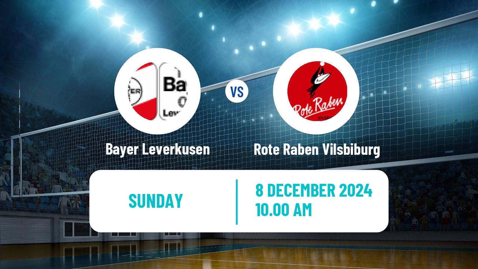 Volleyball German 2 Bundesliga Pro Volleyball Women Bayer Leverkusen - Rote Raben Vilsbiburg