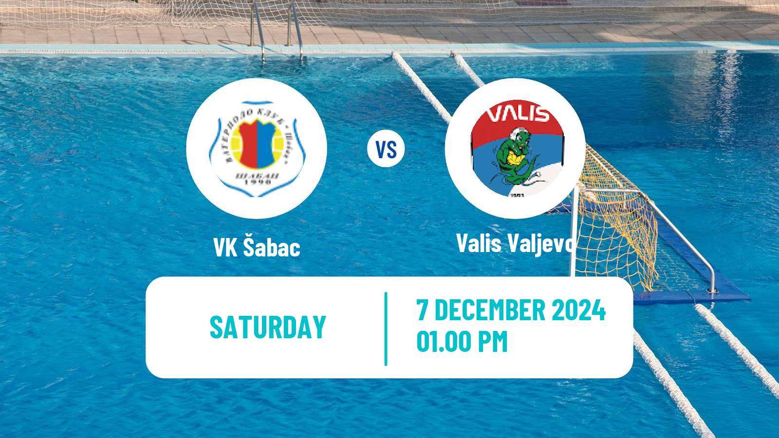 Water polo Serbian Super Liga Water Polo Šabac - Valis Valjevo