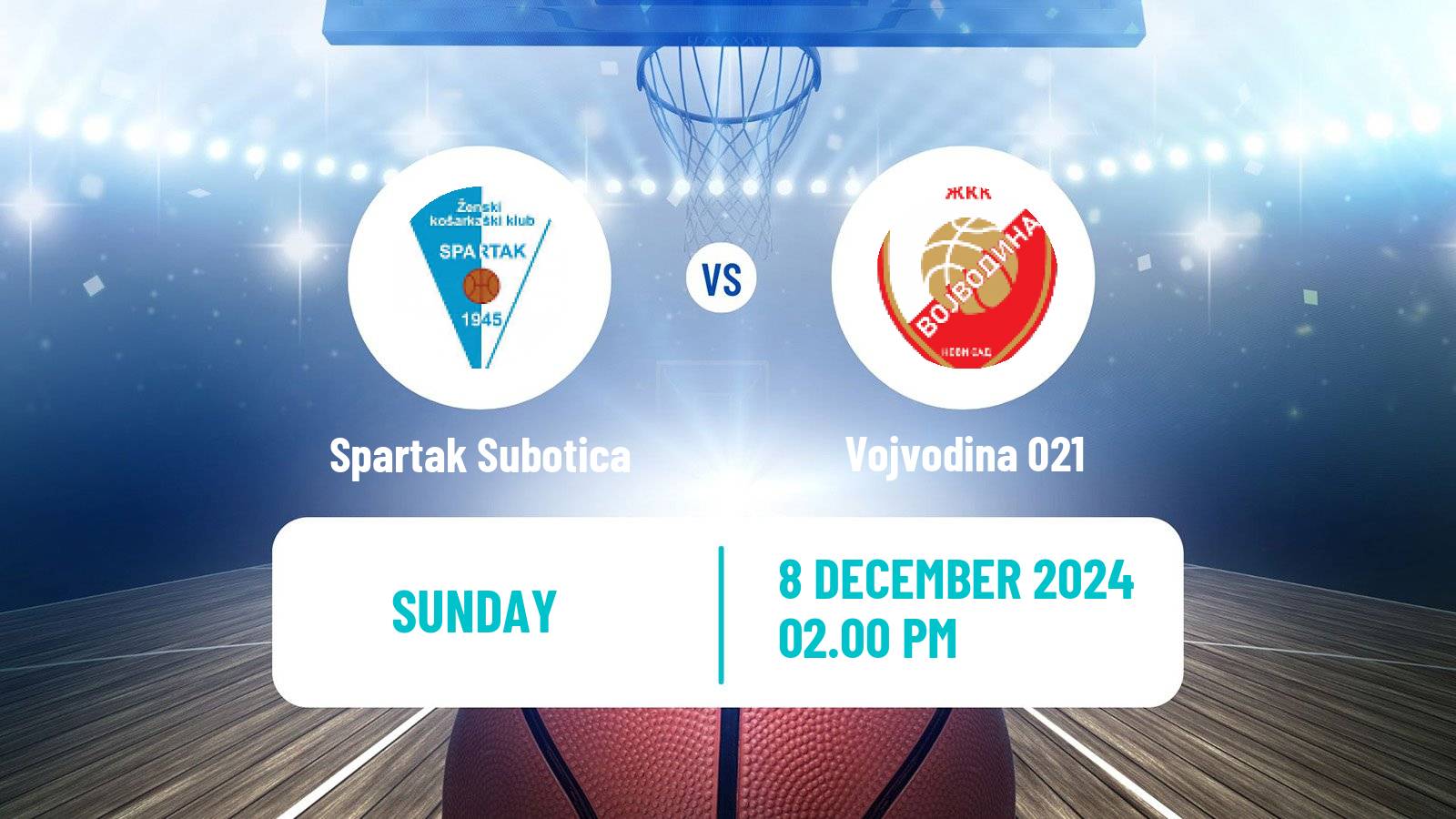 Basketball Serbian 1 ZLS Basketball Women Spartak Subotica - Vojvodina 021