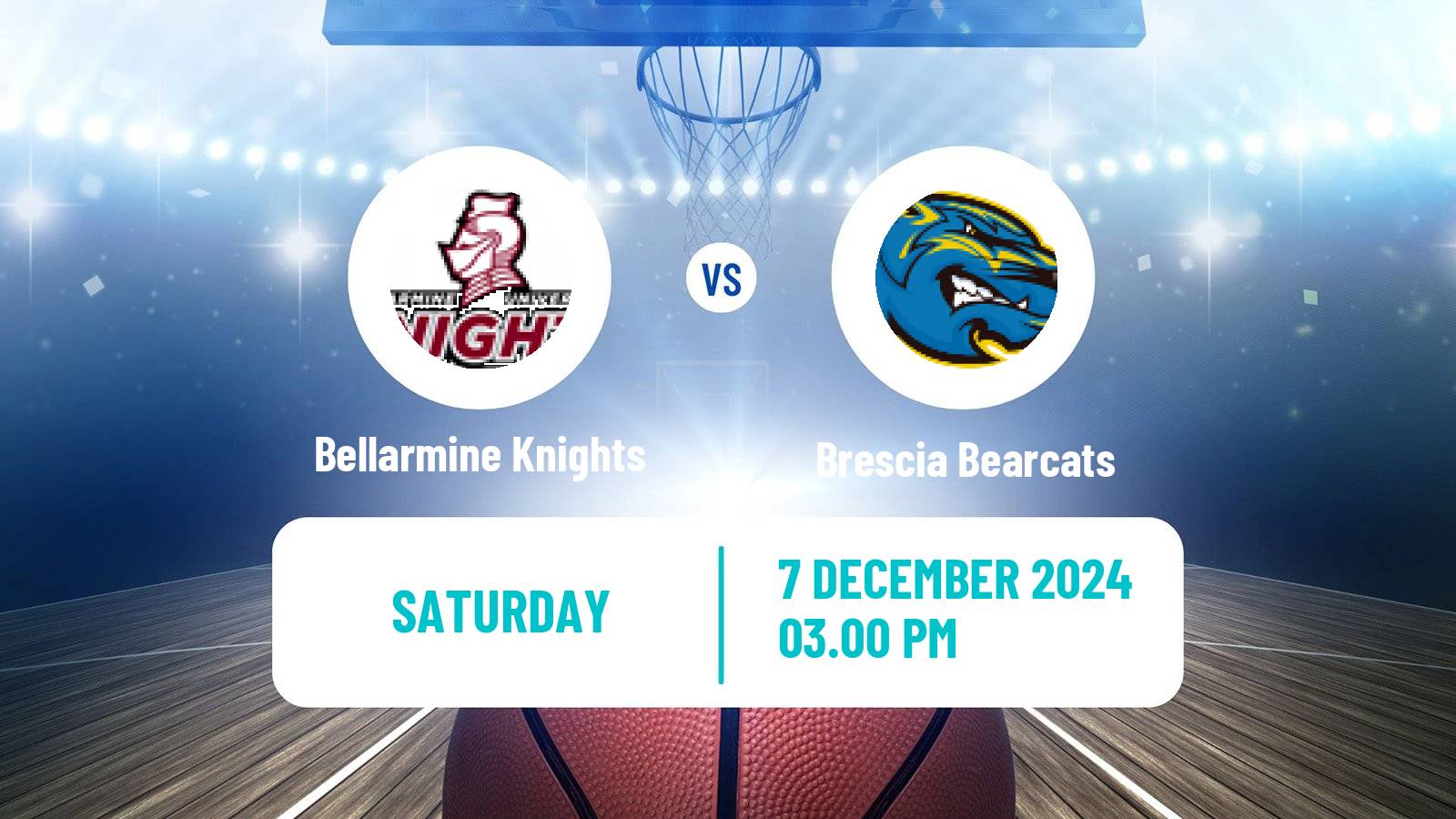 Basketball NCAA College Basketball Bellarmine Knights - Brescia Bearcats