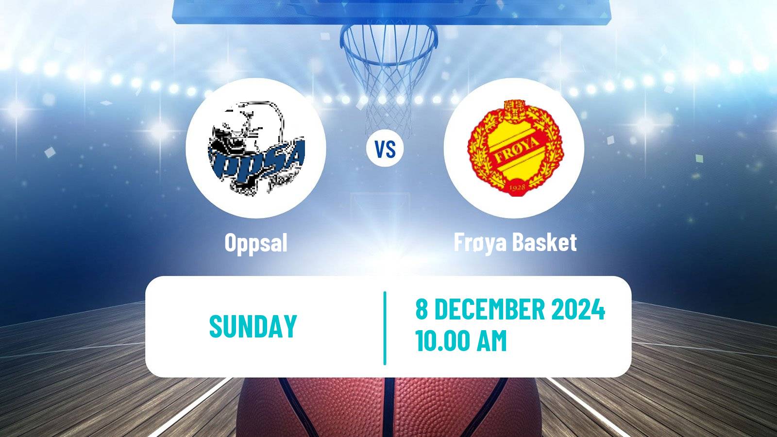 Basketball Norwegian BLNO Oppsal - Frøya Basket