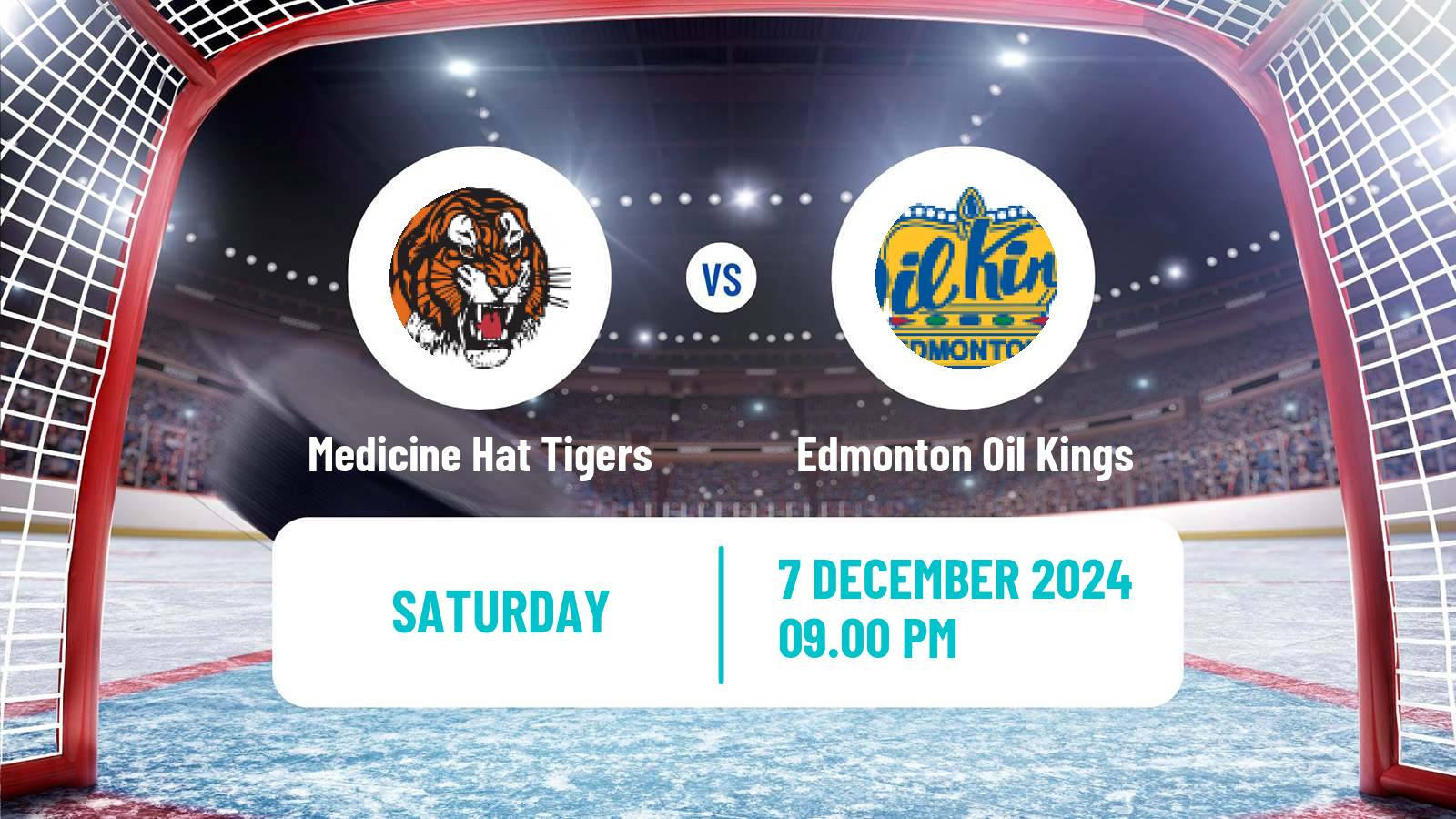 Hockey WHL Medicine Hat Tigers - Edmonton Oil Kings