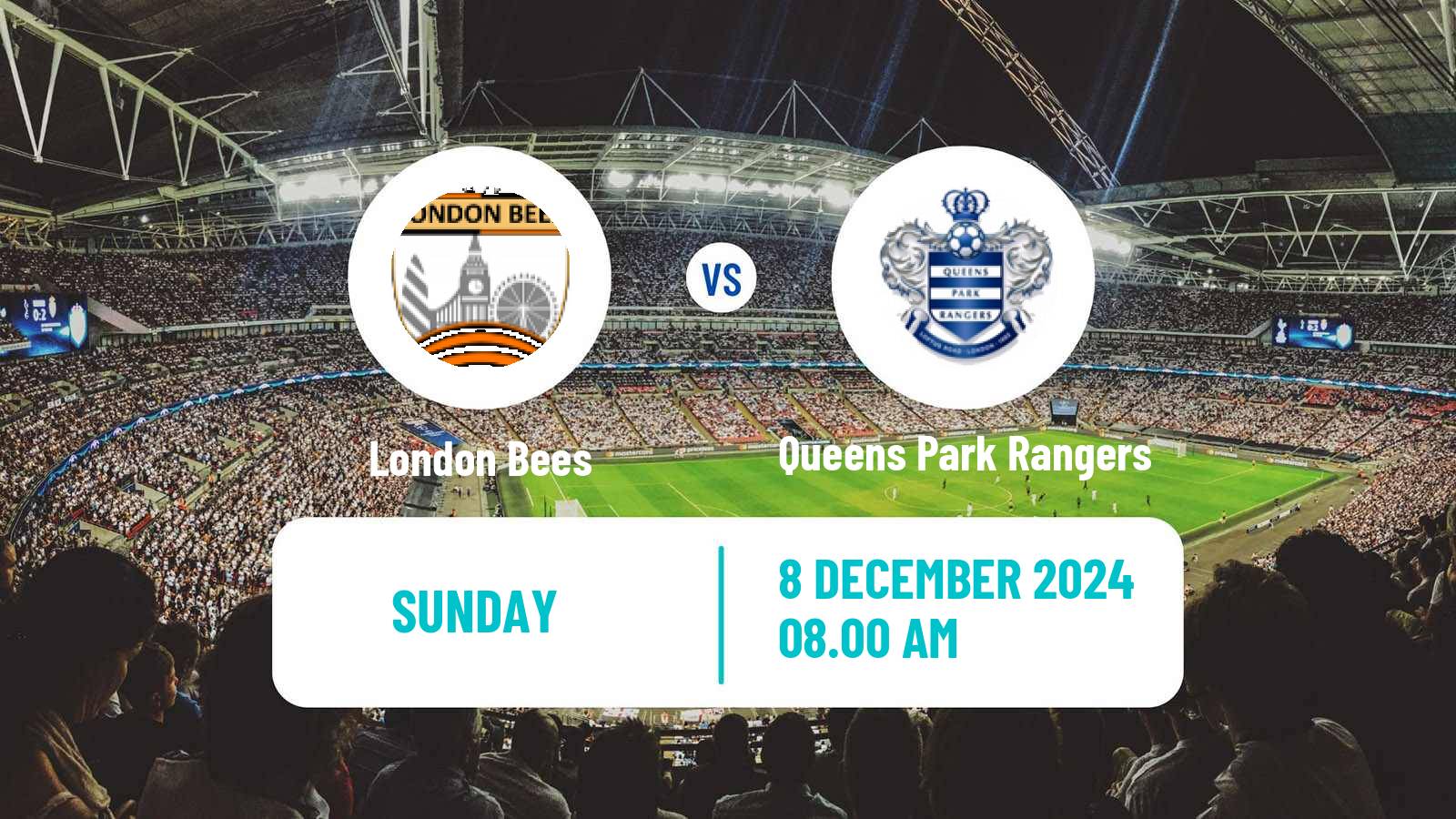 Soccer English FA Cup Women London Bees - Queens Park Rangers