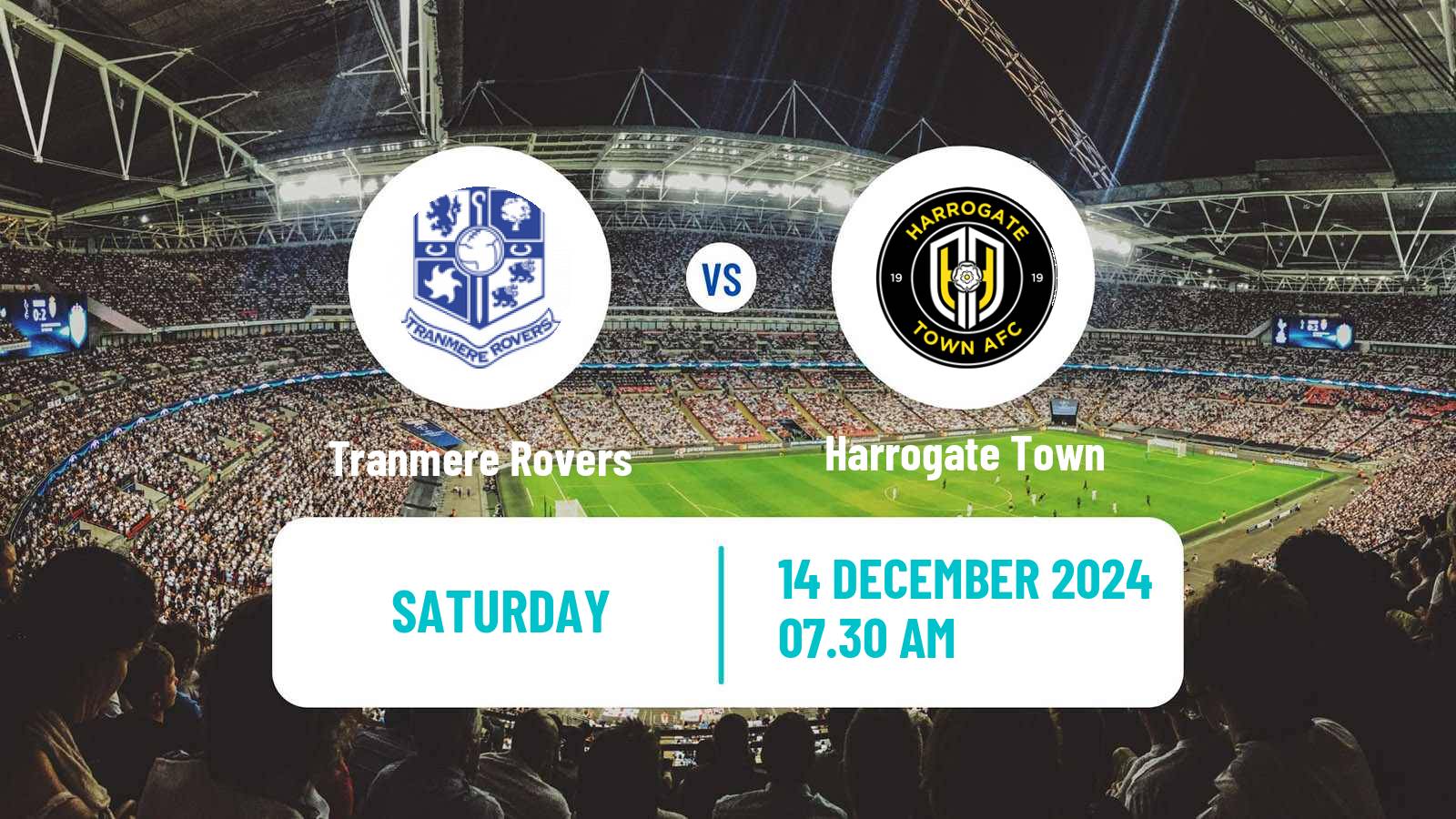 Soccer English League Two Tranmere Rovers - Harrogate Town