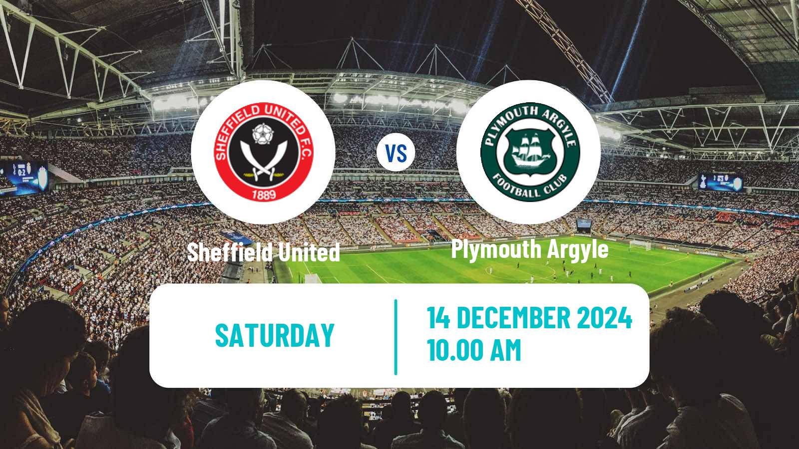 Soccer English League Championship Sheffield United - Plymouth Argyle