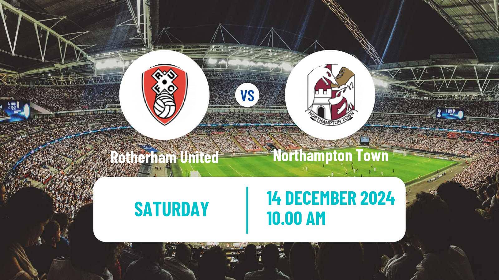 Soccer English League One Rotherham United - Northampton Town