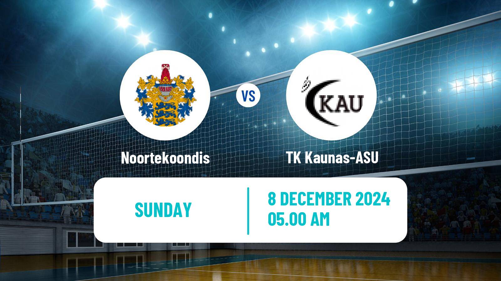 Volleyball Baltic League Volleyball Women Noortekoondis - TK Kaunas-ASU