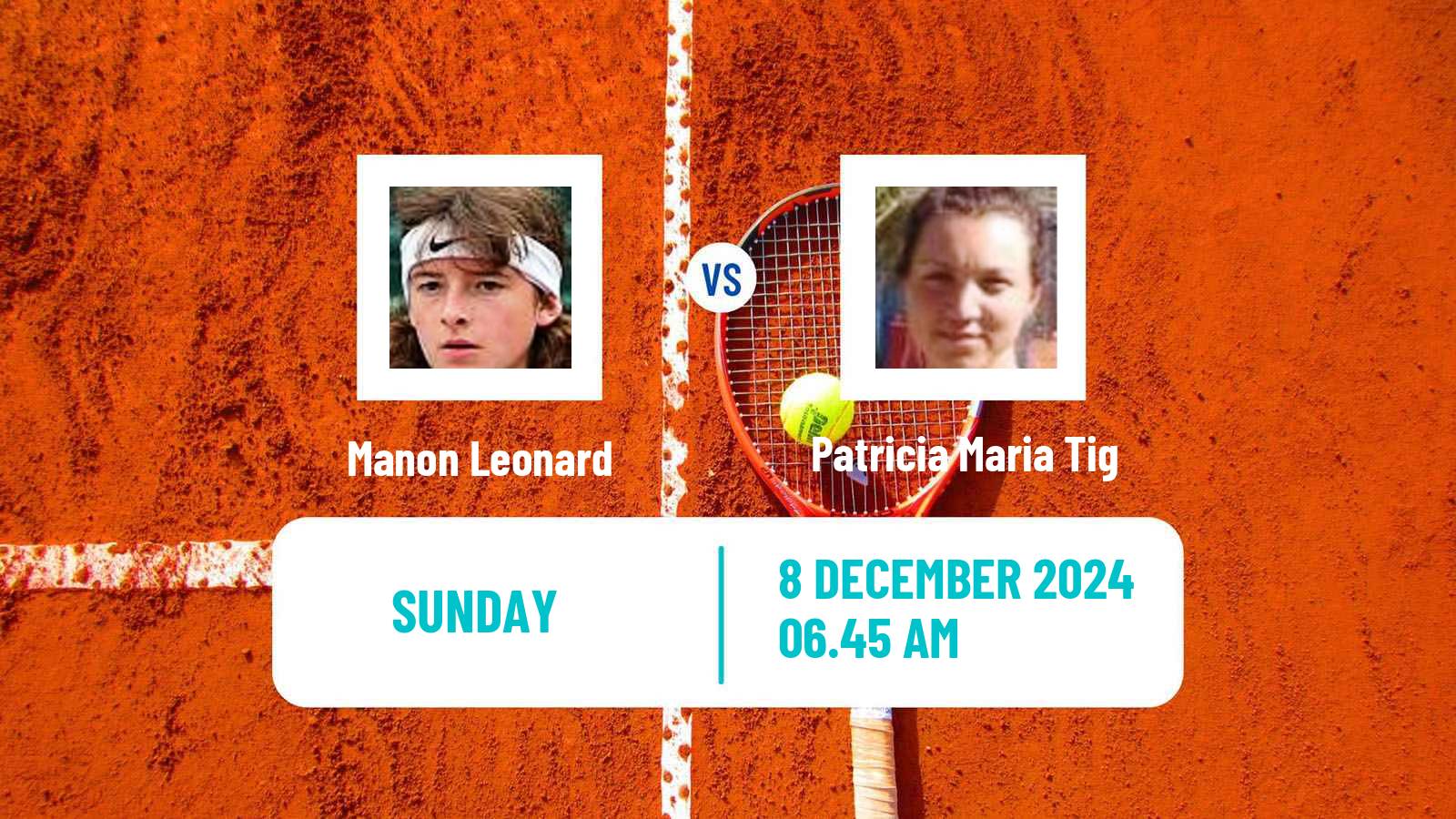 Tennis Limoges Challenger Women Manon Leonard - Patricia Maria Tig