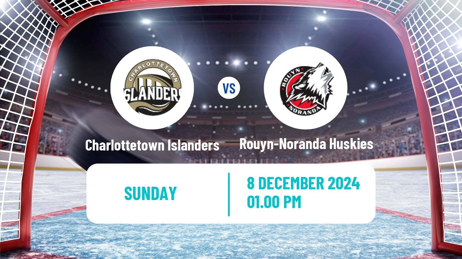 Hockey QMJHL Charlottetown Islanders - Rouyn-Noranda Huskies