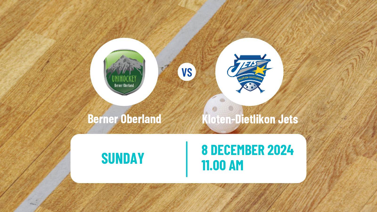 Floorball Swiss NLA Floorball Women Berner Oberland - Kloten-Dietlikon Jets