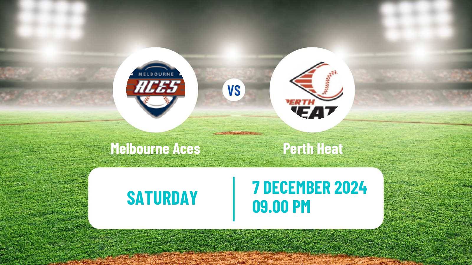 Baseball Australian ABL Melbourne Aces - Perth Heat