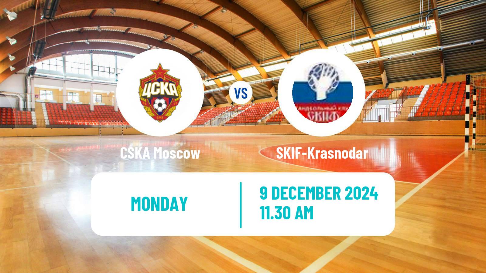 Handball Russian Superleague Handball CSKA Moscow - SKIF-Krasnodar