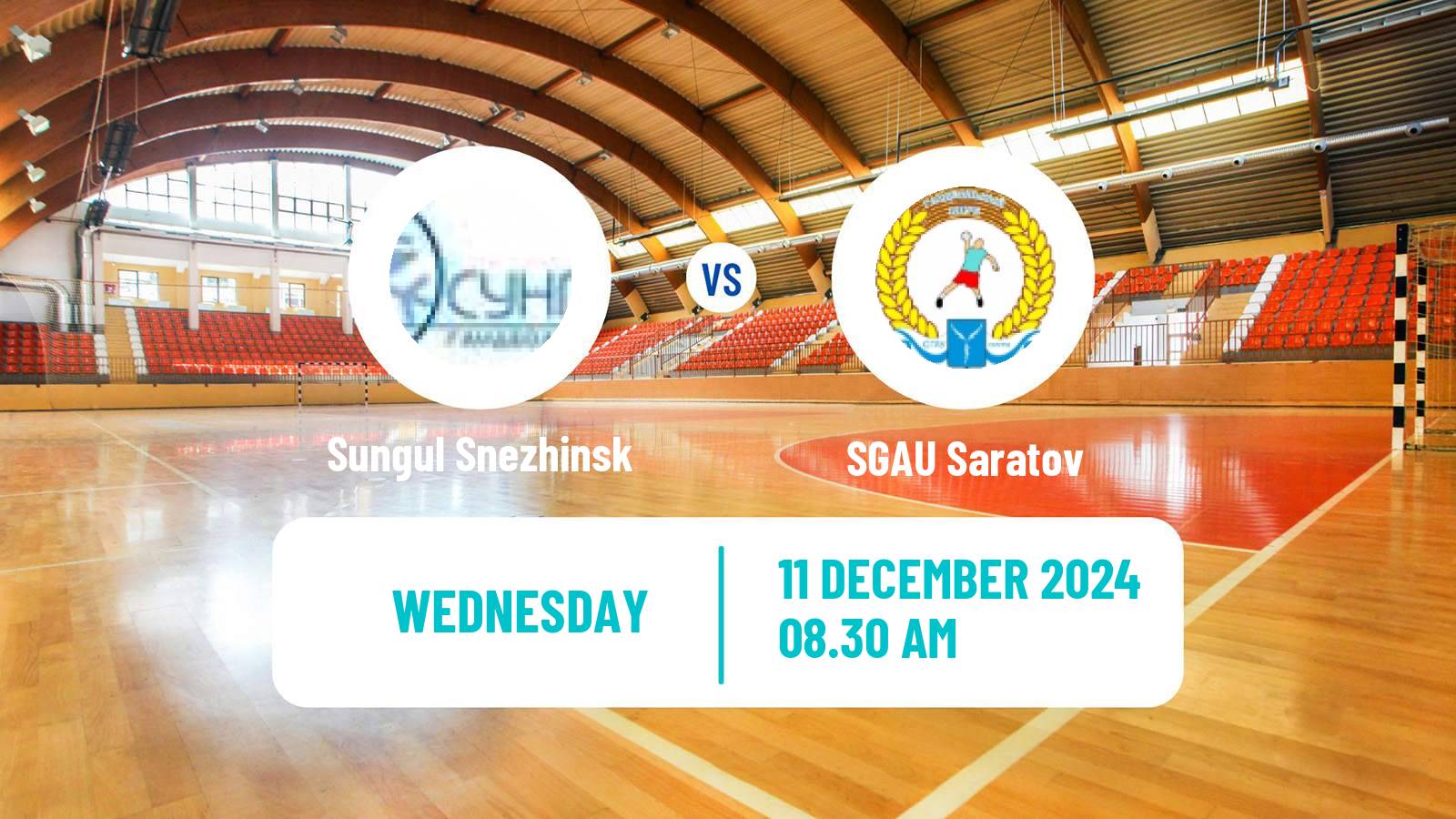 Handball Russian Superleague Handball Sungul Snezhinsk - SGAU Saratov