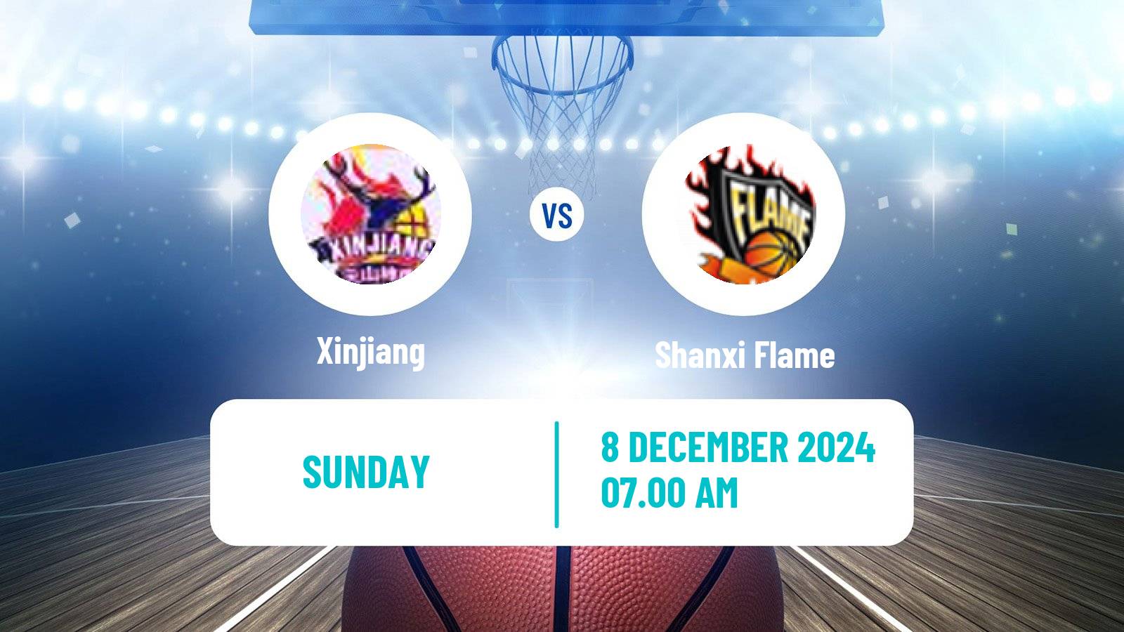 Basketball WCBA Xinjiang - Shanxi Flame