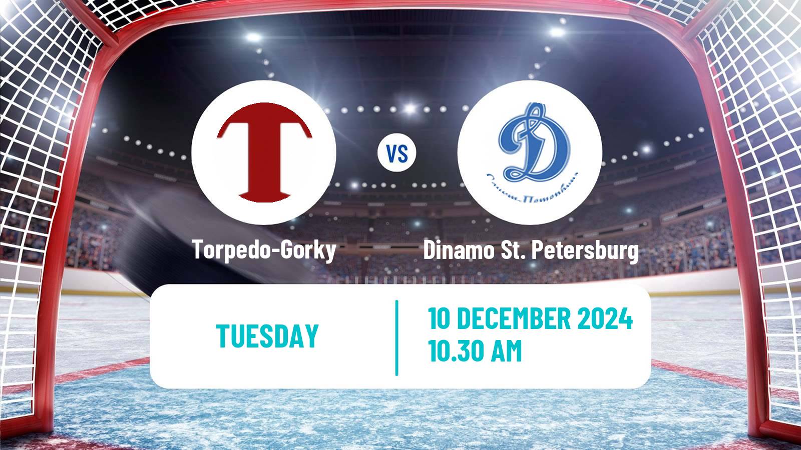 Hockey VHL Torpedo-Gorky - Dinamo St. Petersburg