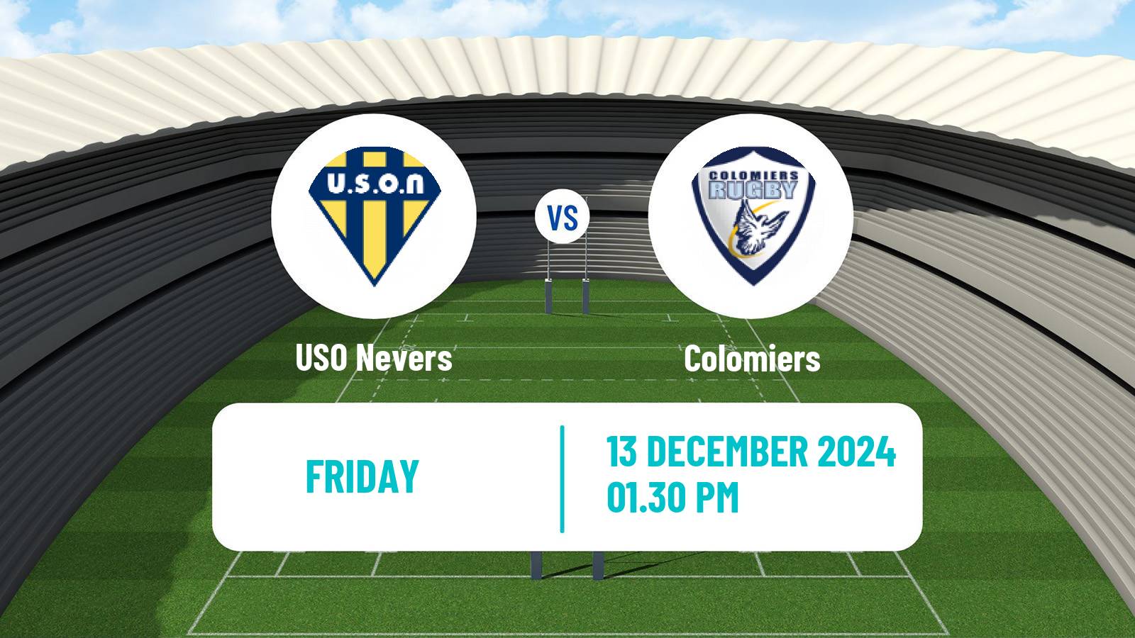 Rugby union French Pro D2 Nevers - Colomiers