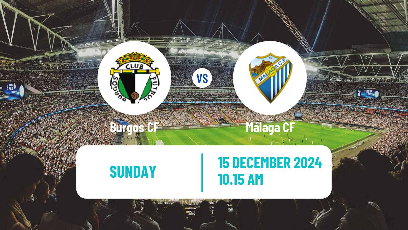 Soccer Spanish LaLiga2 Burgos - Málaga