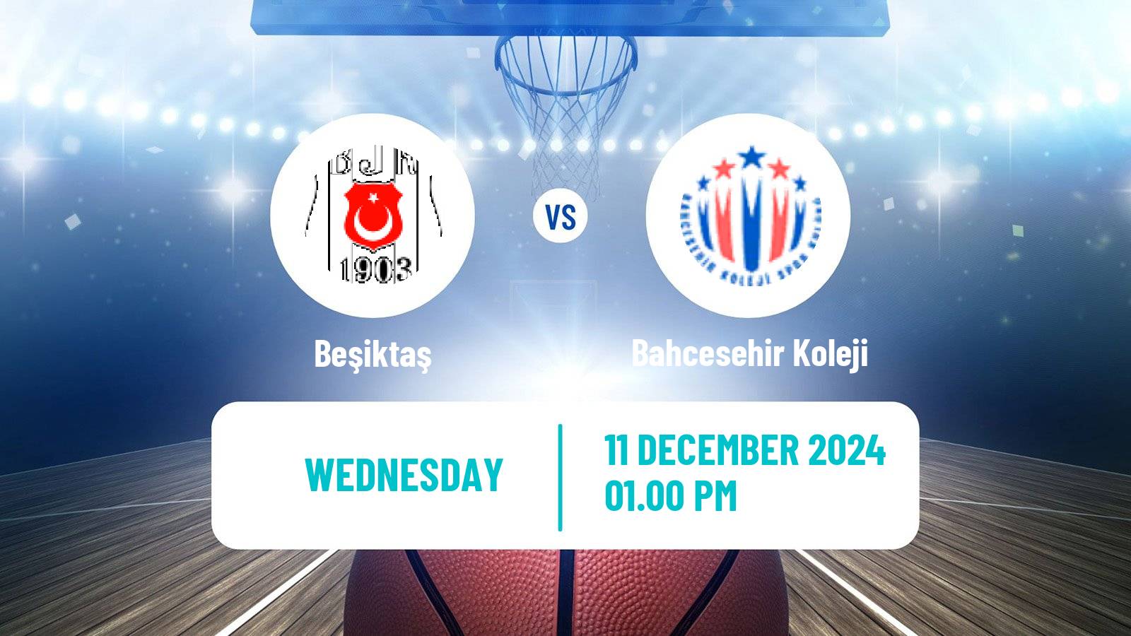 Basketball Eurocup Beşiktaş - Bahcesehir Koleji