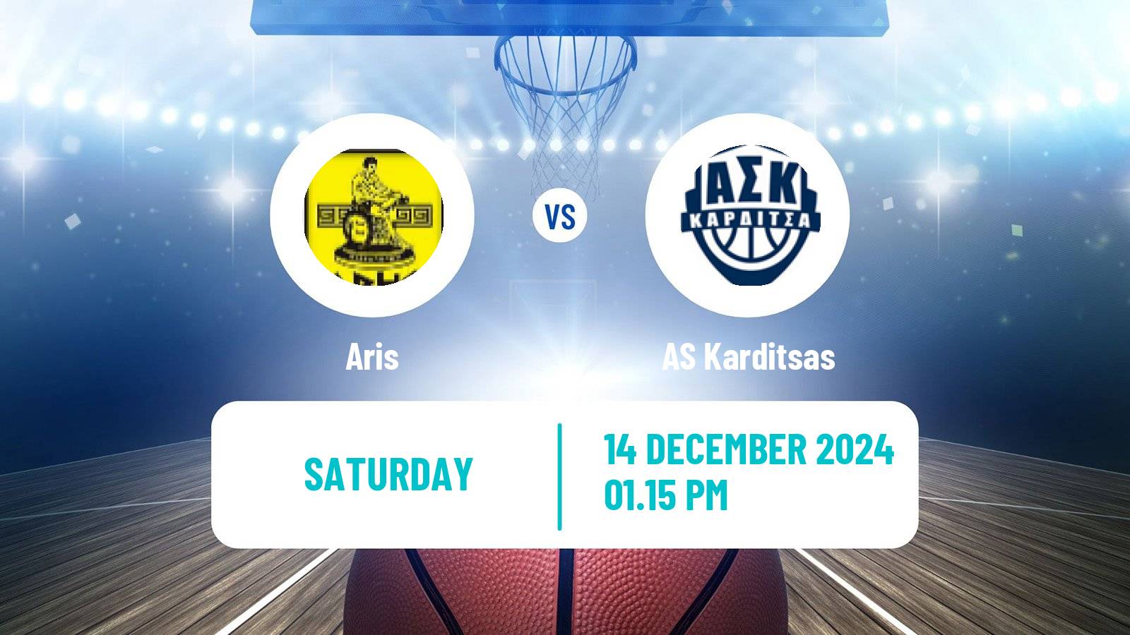 Basketball Greek Basket League A1 Aris - Karditsas