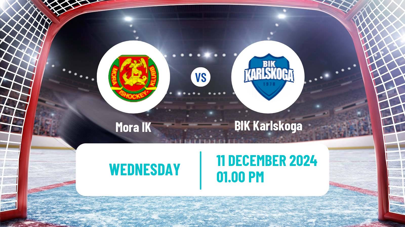 Hockey Swedish Hockey Allsvenskan Mora - BIK Karlskoga