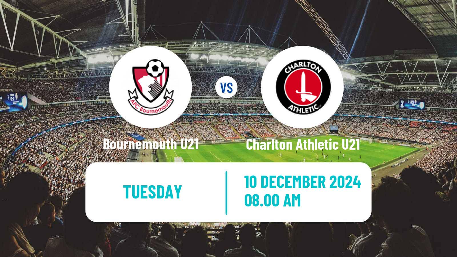 Soccer English Professional Development League Bournemouth U21 - Charlton Athletic U21