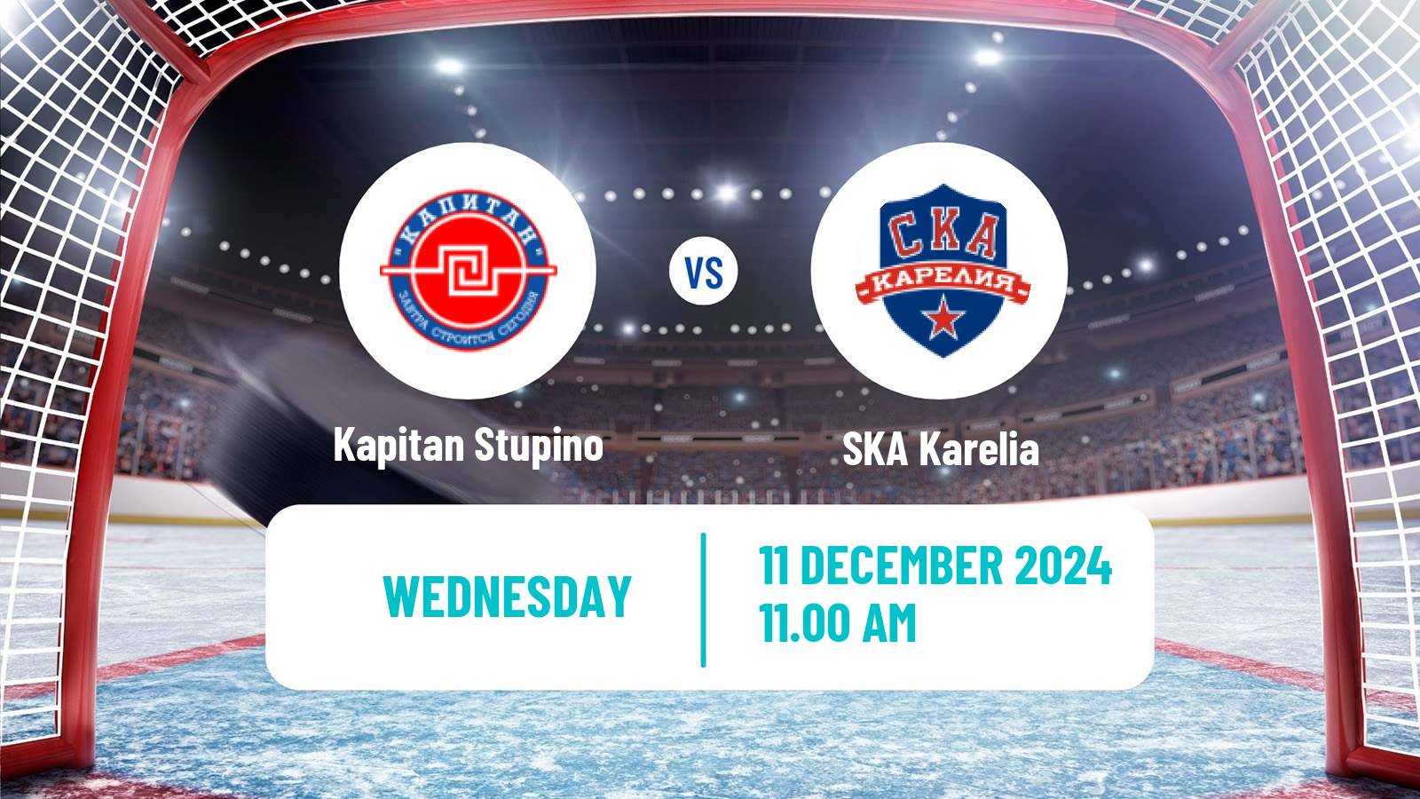 Hockey MHL Kapitan Stupino - SKA Karelia