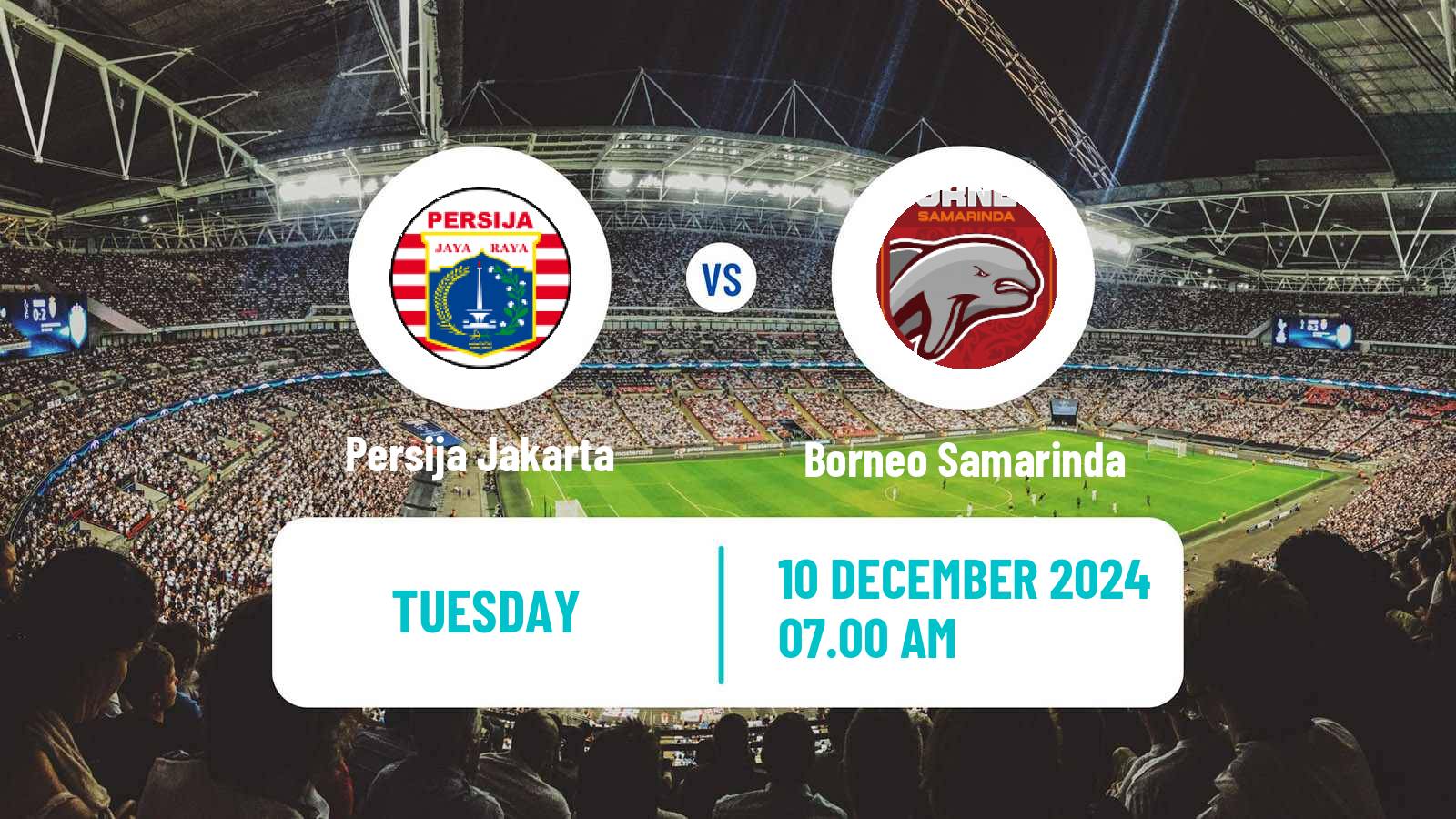 Soccer Indonesian Liga 1 Persija Jakarta - Borneo Samarinda