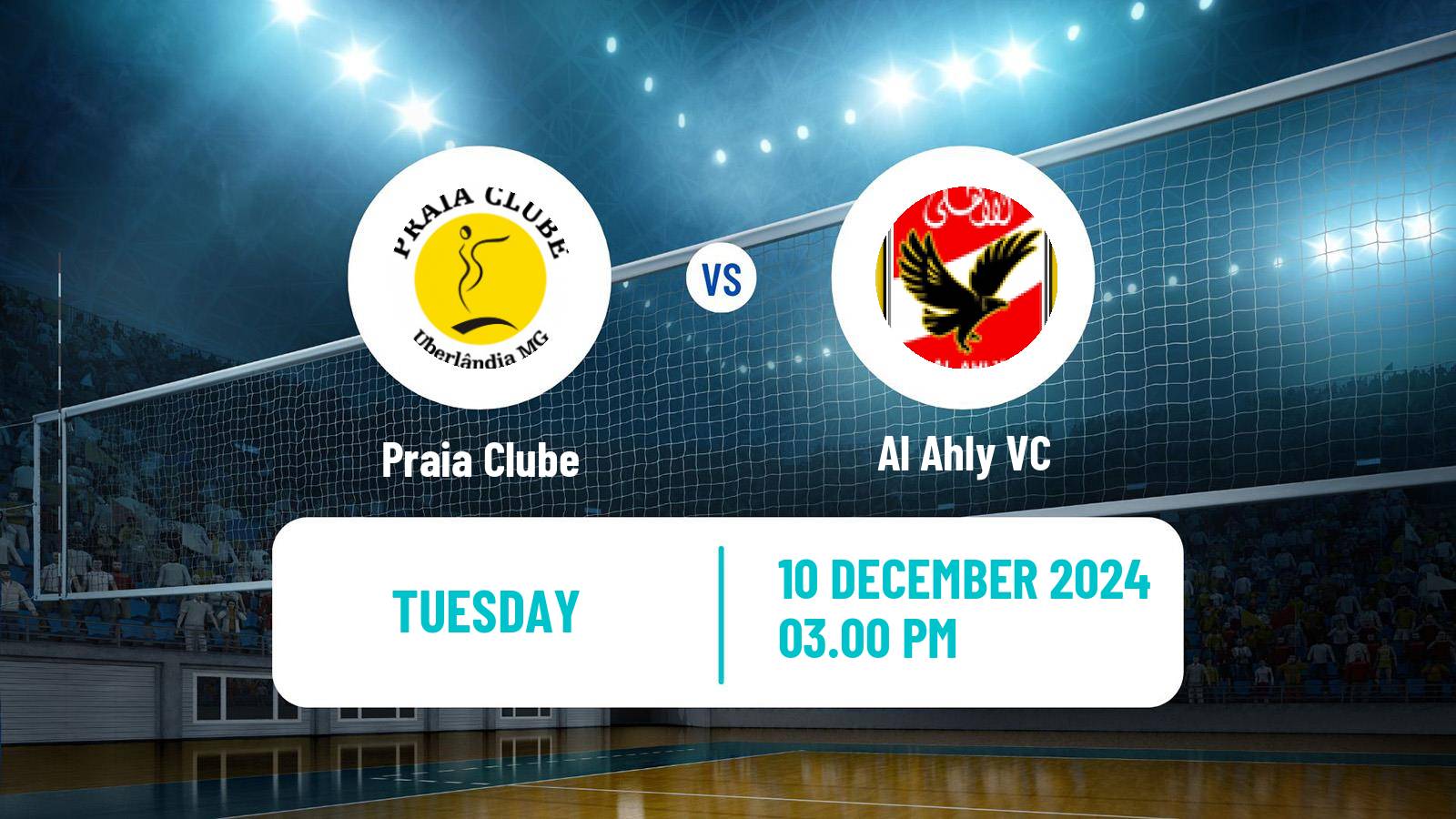 Volleyball Club World Championship Volleyball Praia Clube - Al Ahly