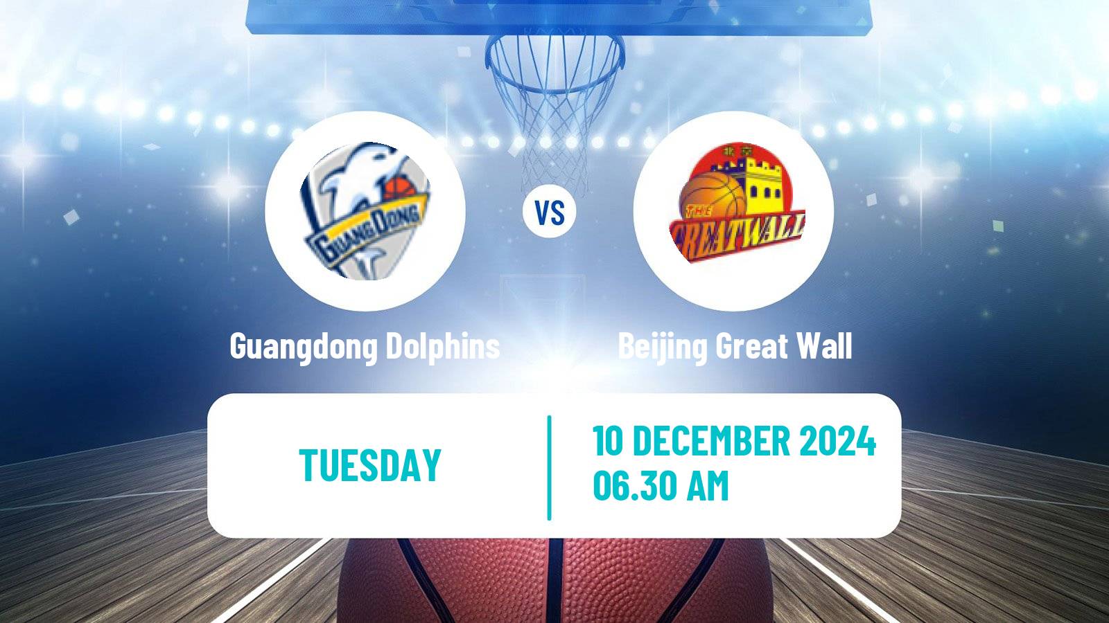 Basketball WCBA Guangdong Dolphins - Beijing Great Wall