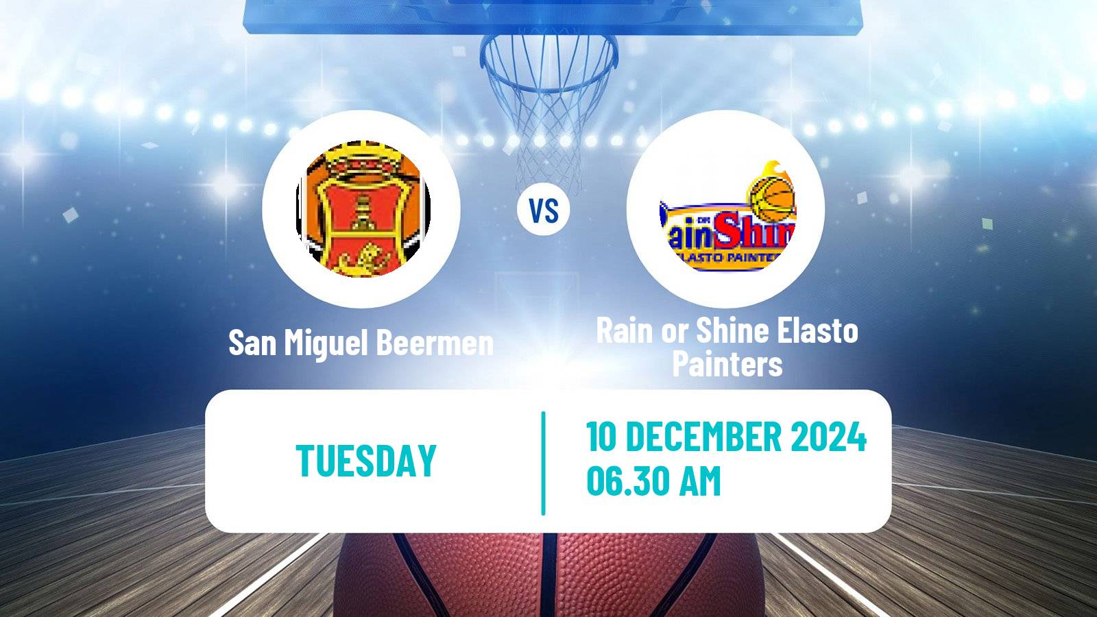 Basketball Philippines - Commissioners Cup San Miguel Beermen - Rain or Shine Elasto Painters