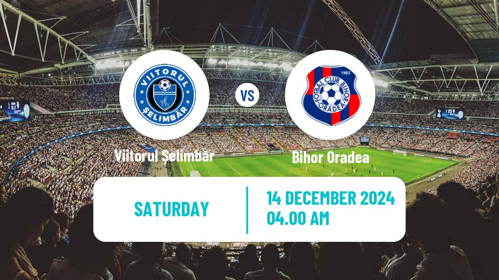 Soccer Romanian Division 2 Viitorul Șelimbăr - Bihor Oradea