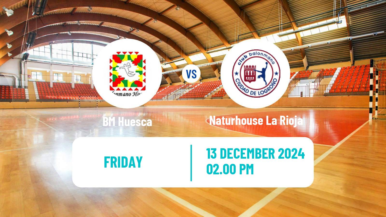 Handball Spanish Liga ASOBAL BM Huesca - Naturhouse La Rioja