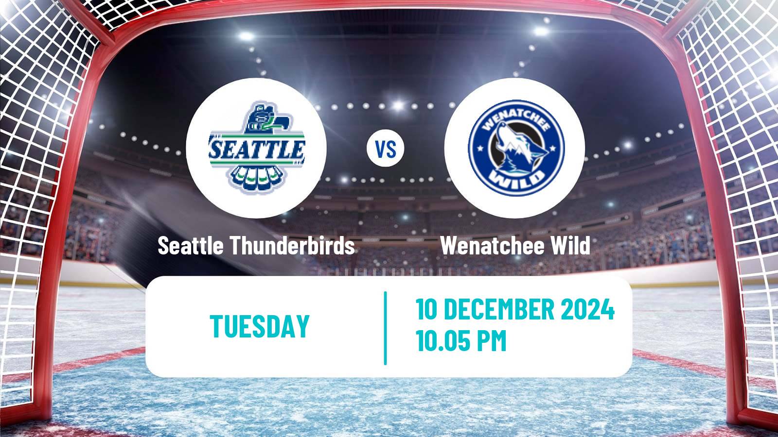 Hockey WHL Seattle Thunderbirds - Wenatchee Wild