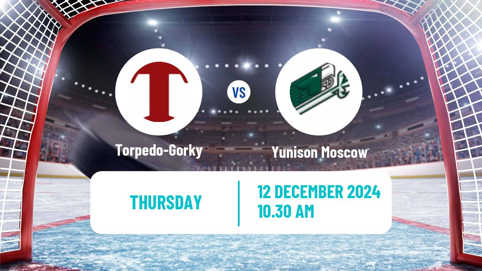 Hockey VHL Torpedo-Gorky - Yunison Moscow