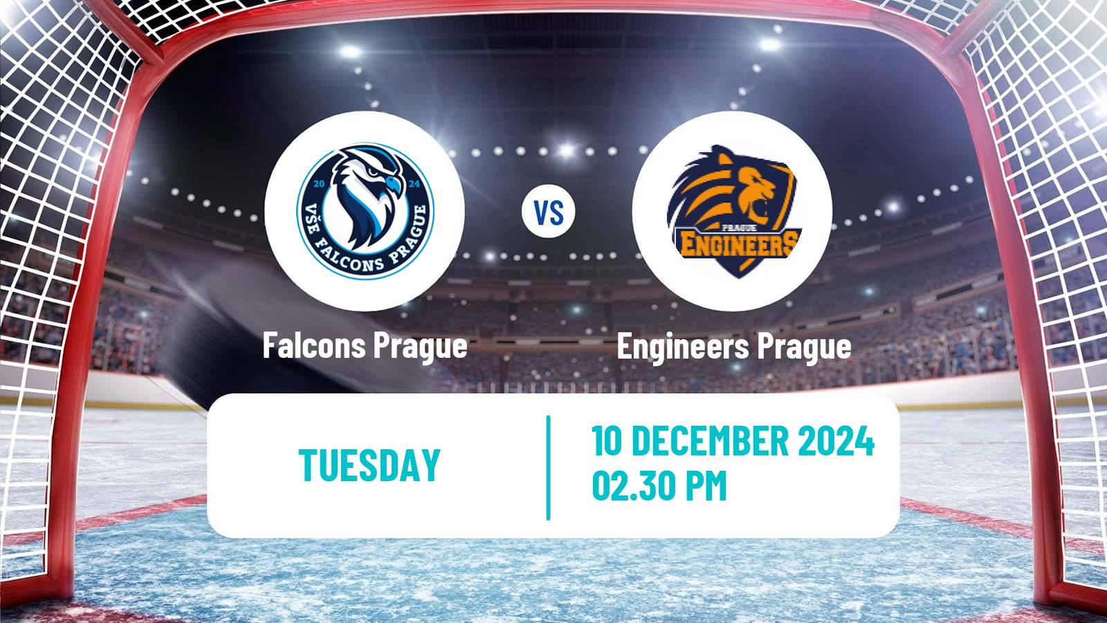 Hockey Czech ULLH Falcons Prague - Engineers Prague