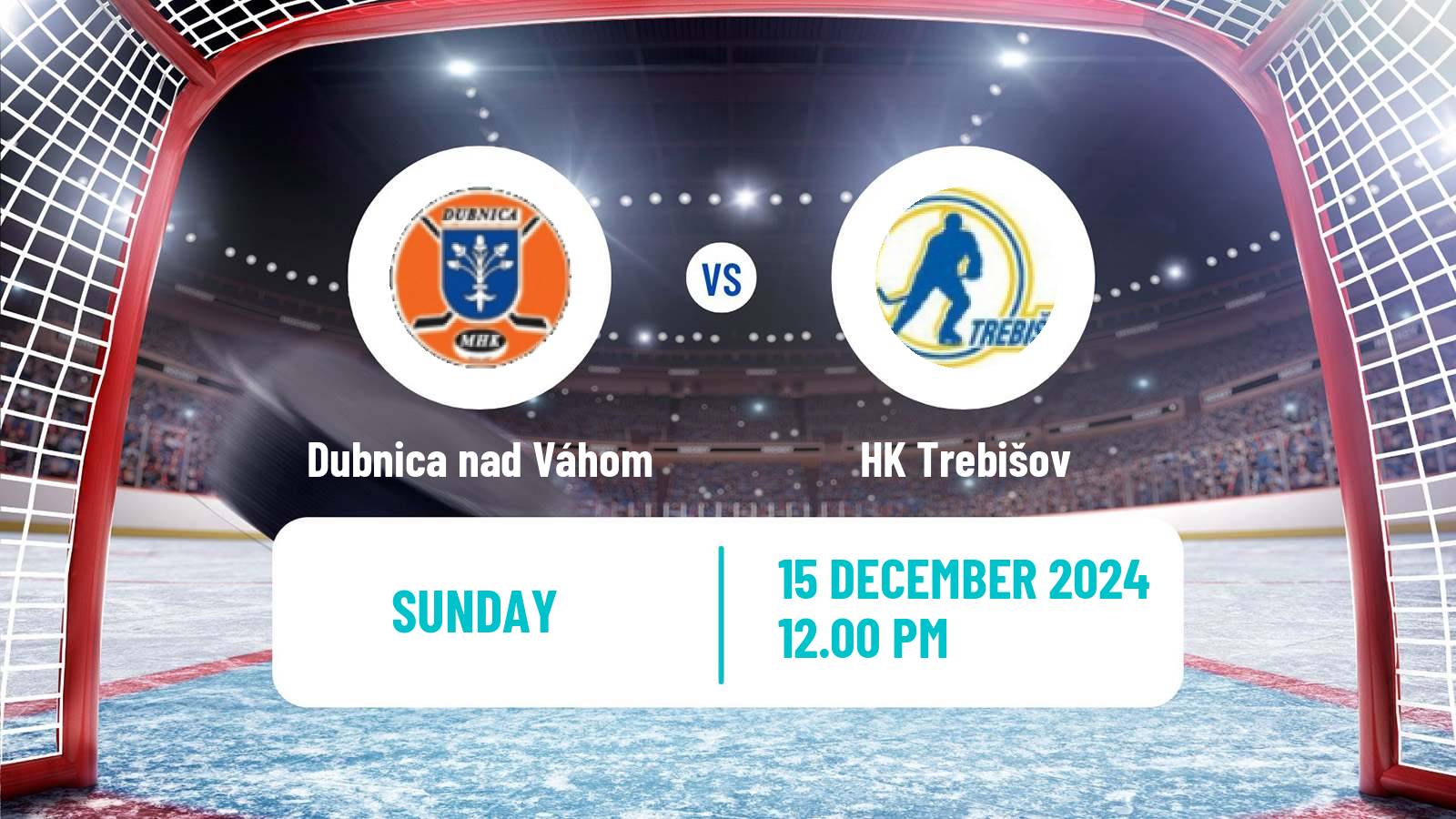 Hockey Slovak 1 Liga Hockey Dubnica nad Váhom - Trebišov