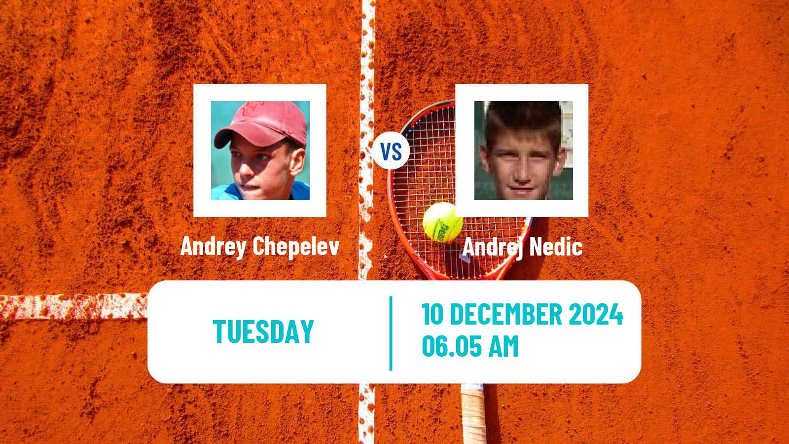 Tennis ITF M15 Antalya 19 Men Andrey Chepelev - Andrej Nedic