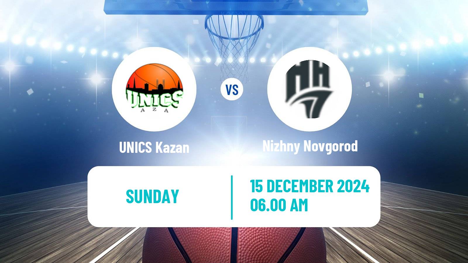 Basketball VTB United League UNICS - Nizhny Novgorod