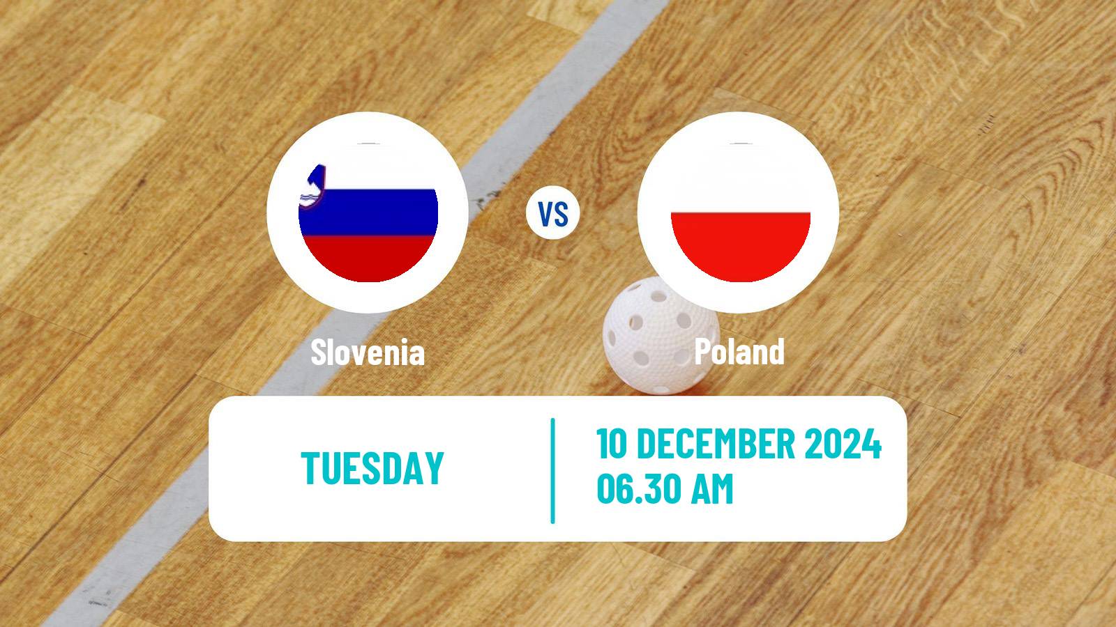 Floorball World Championship Floorball Slovenia - Poland