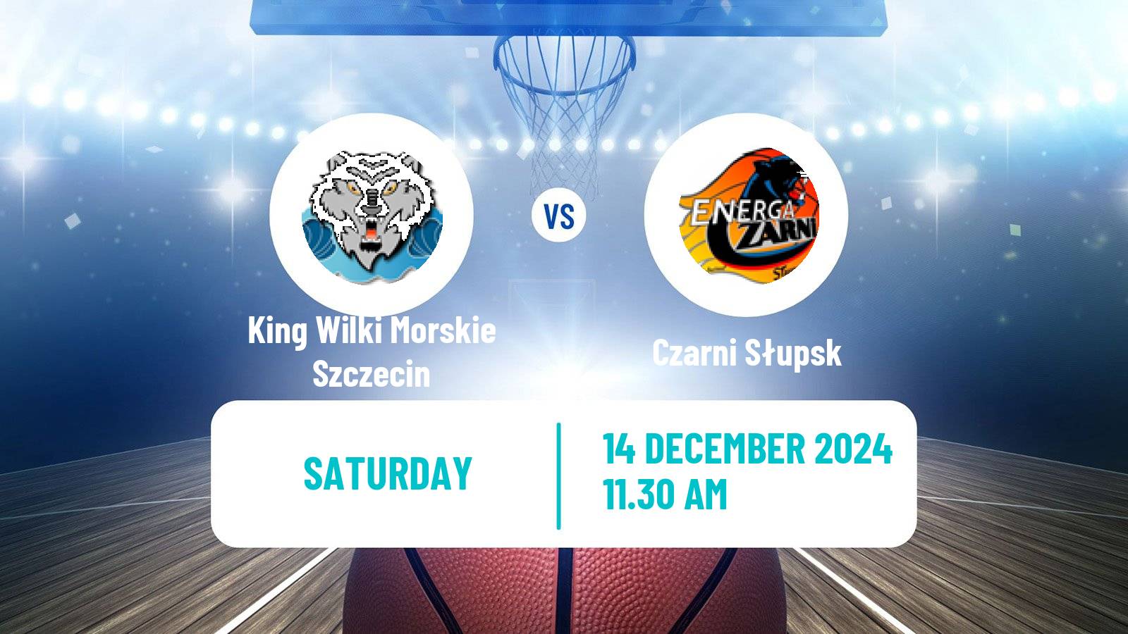 Basketball Polish Basket Liga King Wilki Morskie Szczecin - Czarni Słupsk