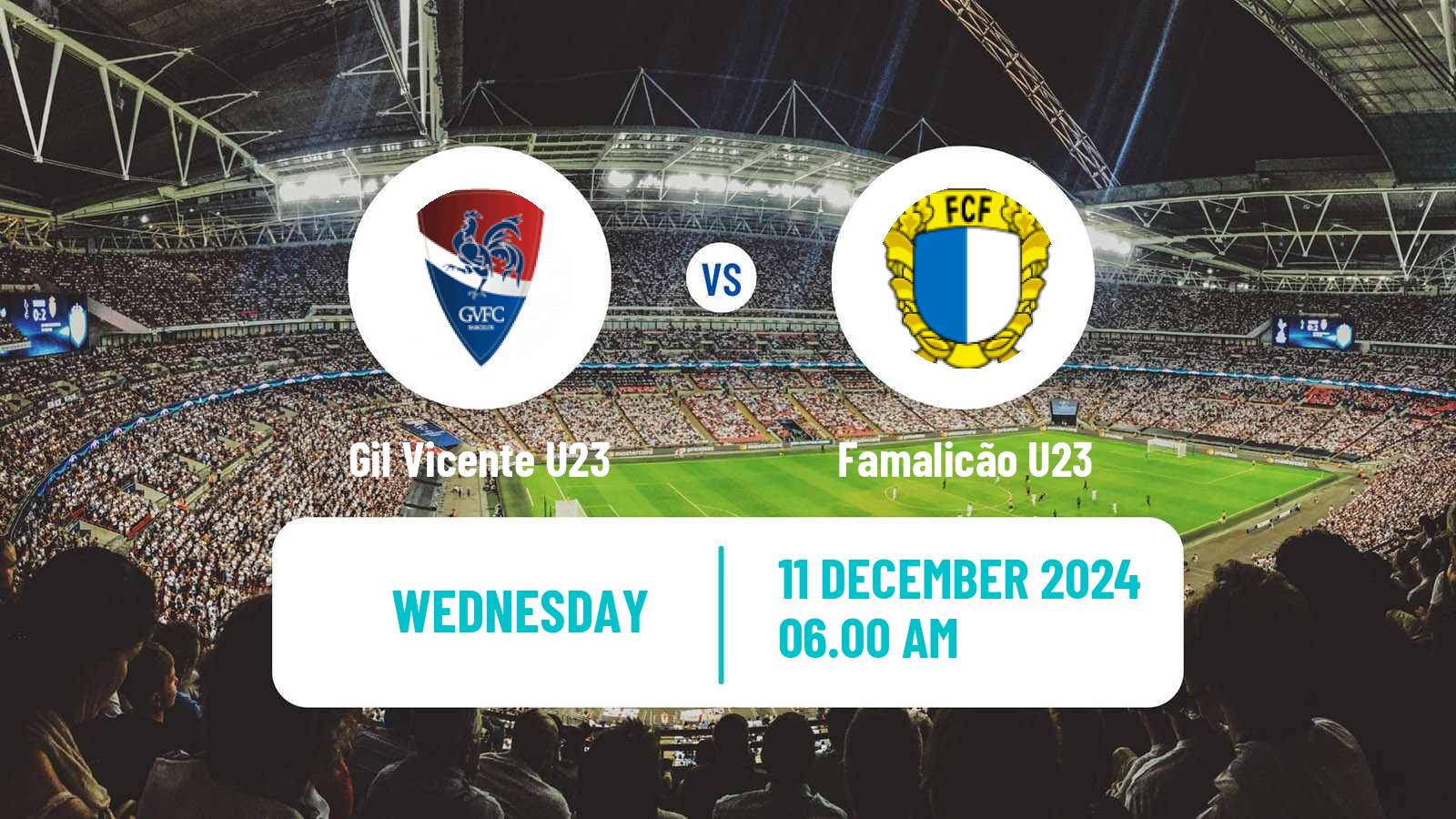 Soccer Portuguese Liga Revelacao U23 Gil Vicente U23 - Famalicão U23