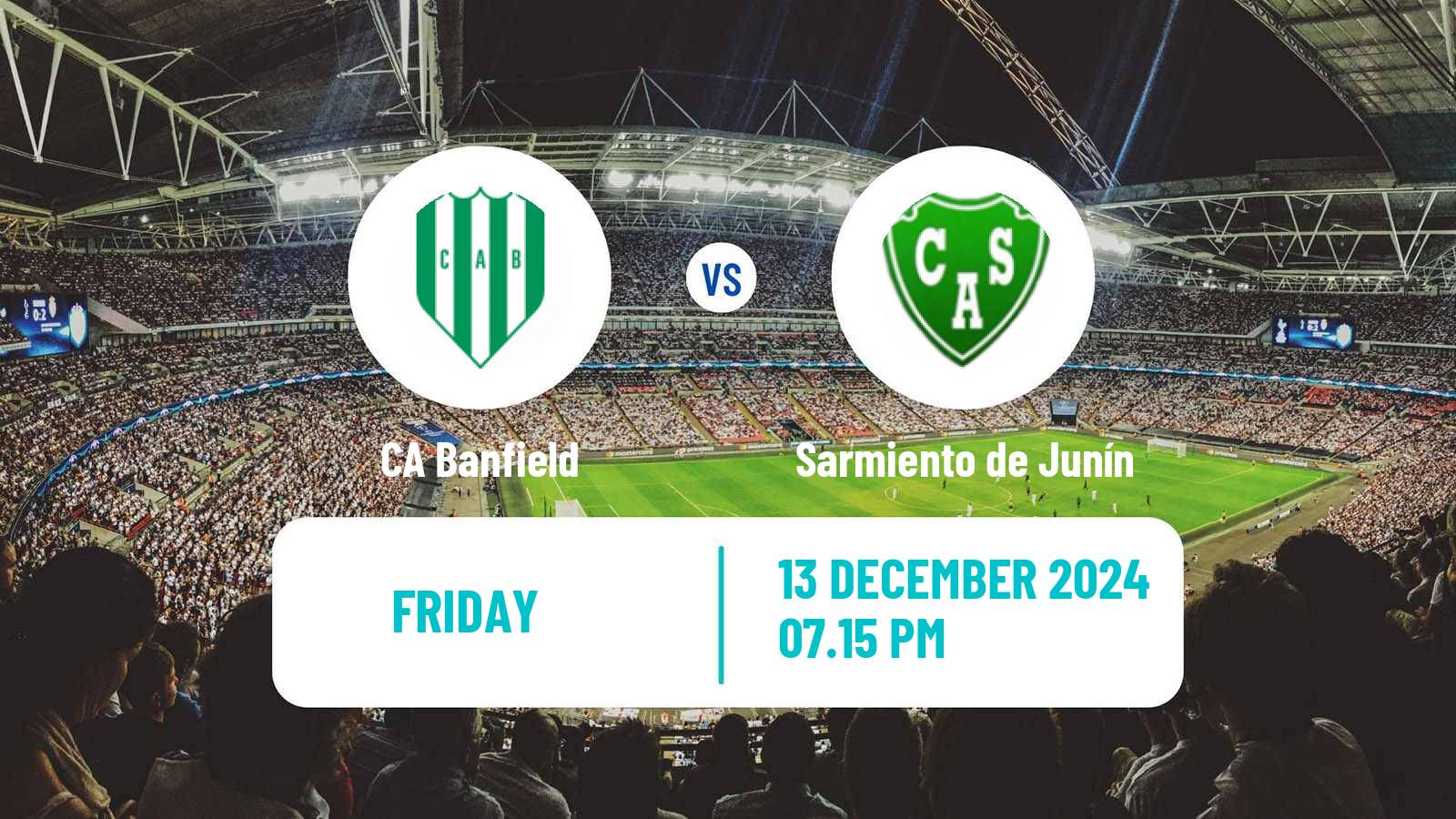 Soccer Argentinian Liga Profesional Banfield - Sarmiento de Junín