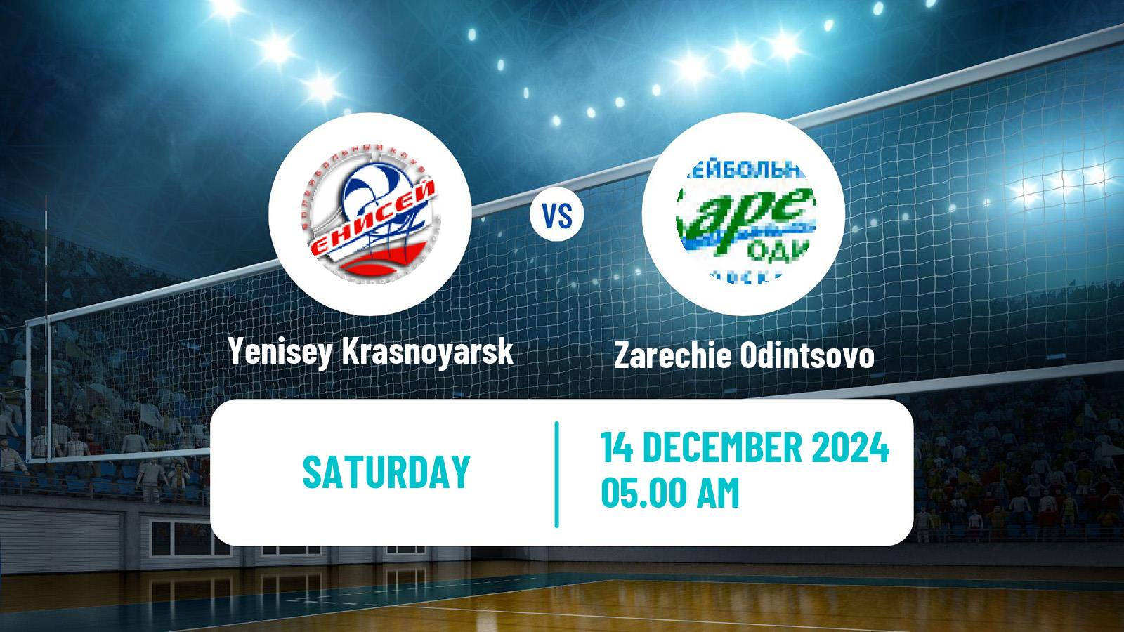 Volleyball Russian Super League Volleyball Women Yenisey Krasnoyarsk - Zarechie Odintsovo