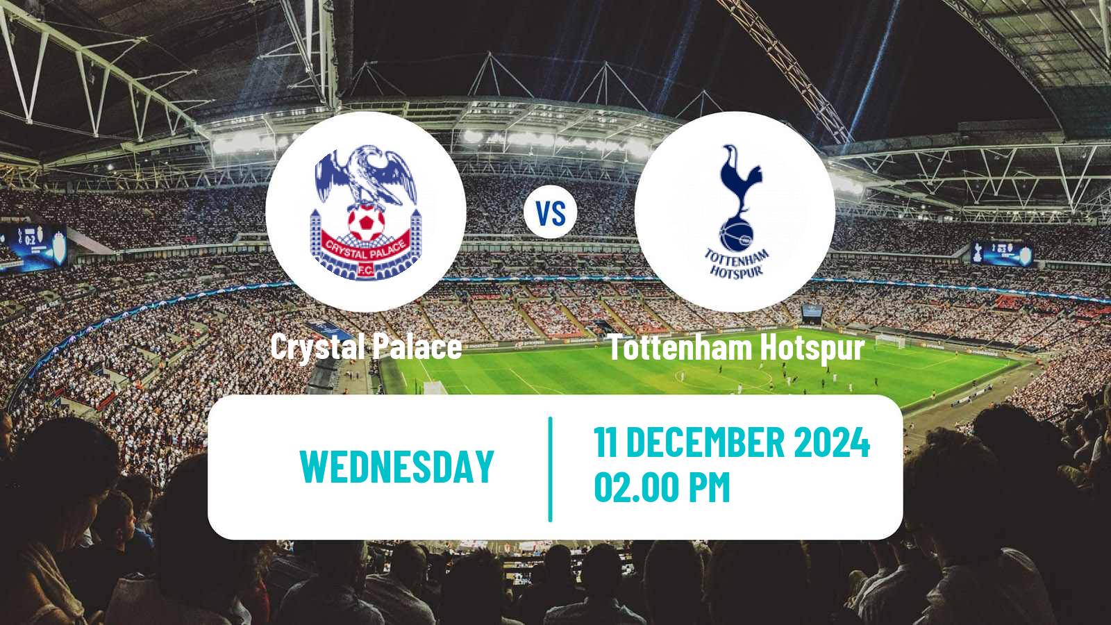 Soccer English League Cup Women Crystal Palace - Tottenham Hotspur