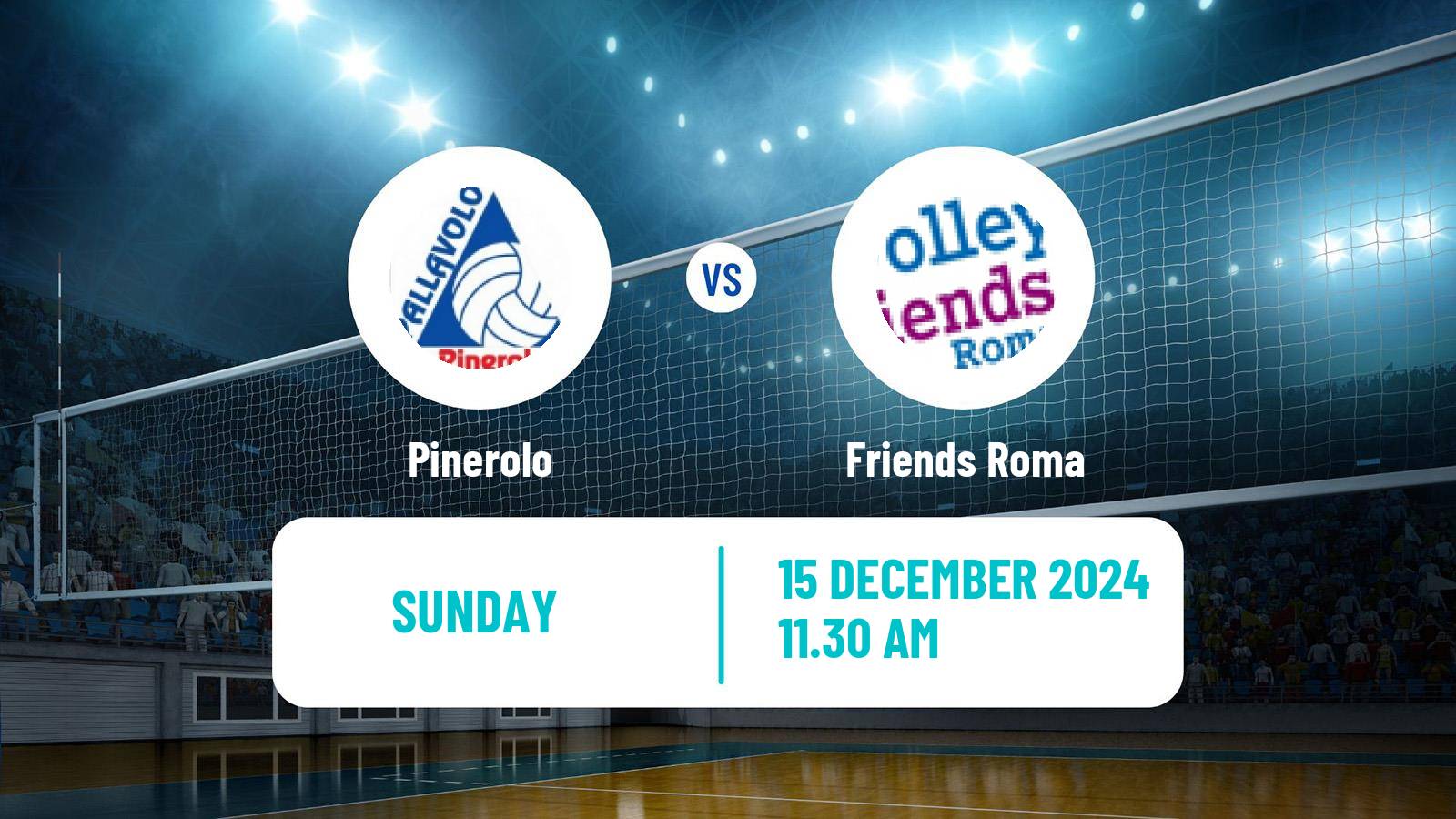 Volleyball Italian Serie A Volleyball Women Pinerolo - Friends Roma