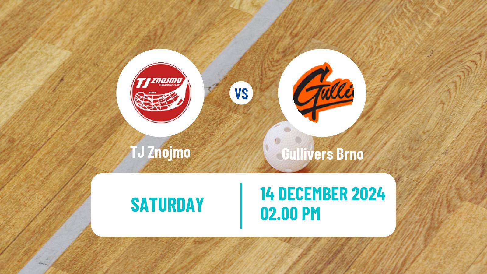 Floorball Czech 1 Liga Floorball Znojmo - Gullivers Brno