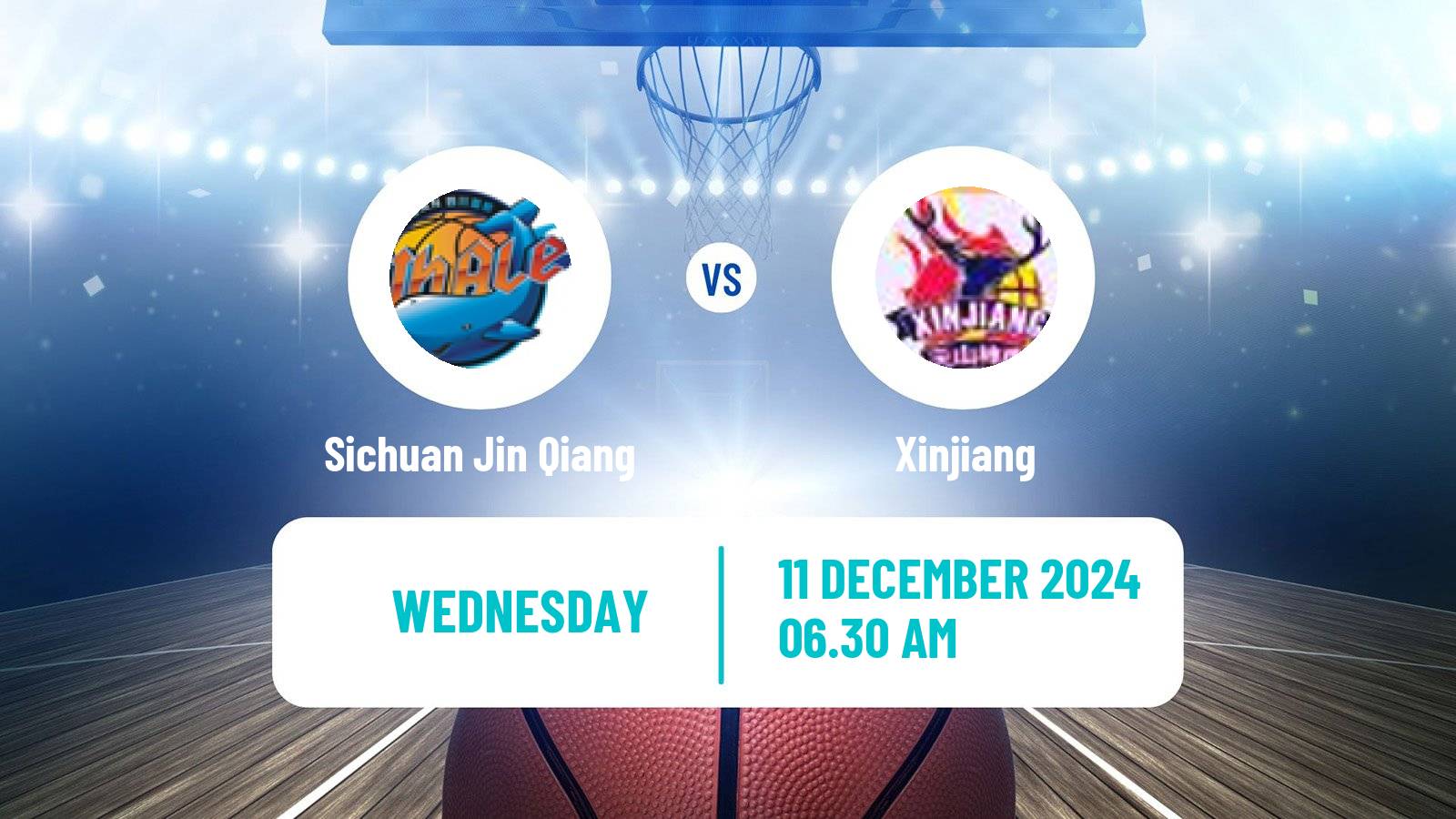 Basketball WCBA Sichuan Jin Qiang - Xinjiang