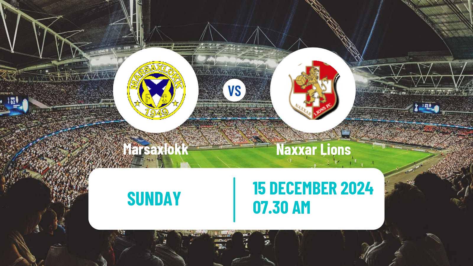 Soccer Maltese Premier League Marsaxlokk - Naxxar Lions